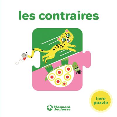 Livre puzzle - Les contraires