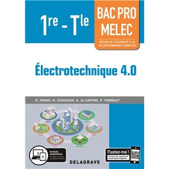 Électrotechnique 4.0 1re, Tle Bac Pro MELEC (2019) - Pochette élève