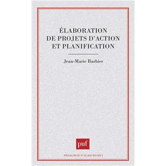 Élaboration de projets d'action et planification