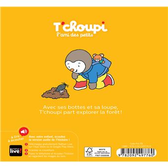Le livre sonore de T'choupi - Thierry Courtin - Librairie Mollat