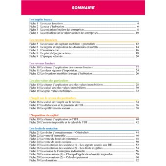 Top'Actuel Fiscalité Du Patrimoine 2021-2022