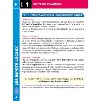 Top'Actuel Fiscalité Du Patrimoine 2021-2022