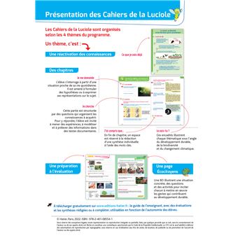 Les Cahiers de la Luciole CM2 - Ed. 2022 -  Sciences et Technologie