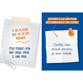 Les Excuses à la con