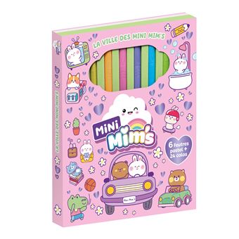 La ville des Mini Mim s (coffret feutres)