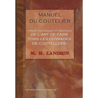 Manuel du coutelier
