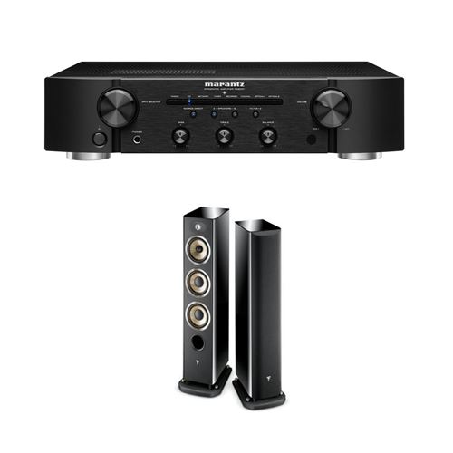 Amplificateur hi-fi Marantz PM6007 Noir + Enceinte colonne Focal Aria 926 Noir Vendue par paire