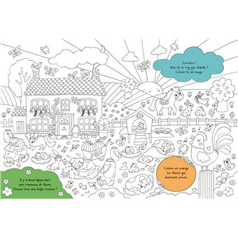 Cherche et colorie - La ferme