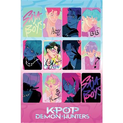 Maxi Poster K-Pop Demon Hunters Light And Dark