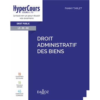 Droit administratif des biens