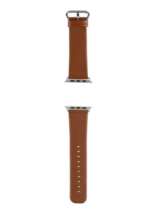 Bracelet Hadoro Calf Grained Pour Apple Watch 38 Mm Marron