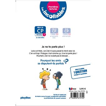 Les incollables - Premières lectures - Tome 3 - Je ne te parle plus ! - niv.1