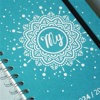 Indeme Agenda scolaire 2025-2026 - Semainier d'août 2025 à juillet