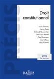 Droit constitutionnel 2022