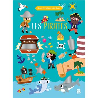 Mes autocollants scintillants - Les pirates