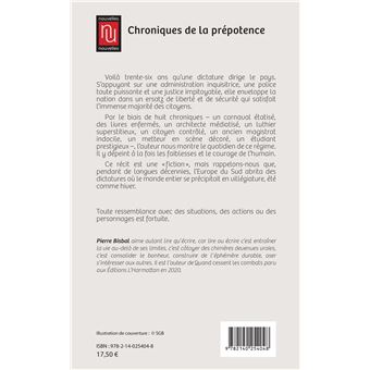 Chroniques de la prépotence