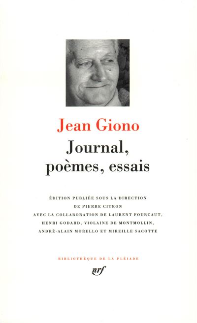 Journal, poèmes et essais