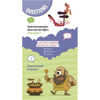 Mes quiz dis pourquoi ? 150 questions sur la mythologie - bloc à spirale