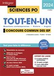 Sciences Po - Concours commun des IEP 2024 - Tout-en-un