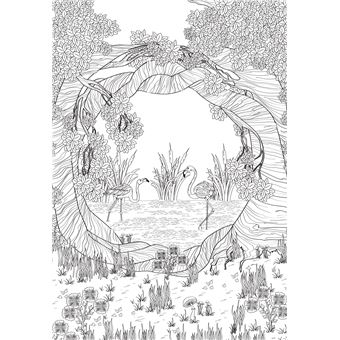 Mini-bloc d'Art-thérapie Esprits de la nature