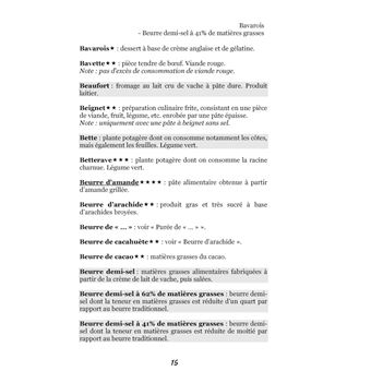 Dictionnaire alimentaire de l'insuffisance cardiaque