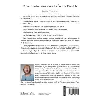 Petites histoires vécues avec les Êtres de l'Au-delà