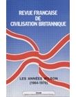 Revue française de civilisation britannique vol. X novembre 1998