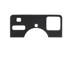 Autocollant Polaroid Front Sticker pour Caméra Socialmatic, Anthracite Brillant