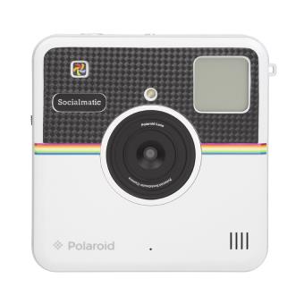 Autocollant Polaroid Front Sticker pour Caméra Socialmatic, Anthracite Brillant