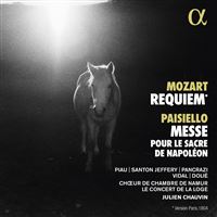 Mozart : Requiem / Paisiello : Messe pour le sacre de Napoleon