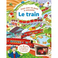 Le train - avec jouet à remonter