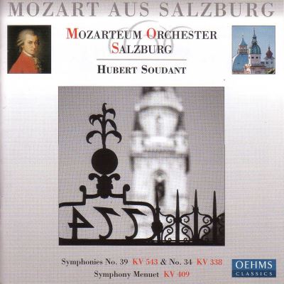 Symphonies 39 and 34 mozart aussalzburg 1