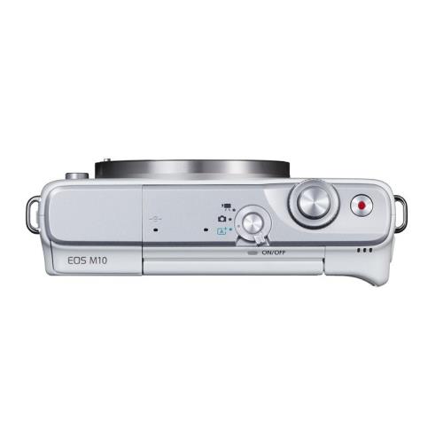 Hybride-Canon-EOS-M10-Blanc-