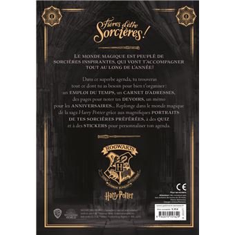 Agenda harry potter 2021-2022 : fieres d'etre sorcieres !