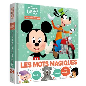 DISNEY BABY - Mes Premiers Pas - Imagier - Les mots magiques