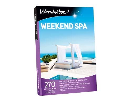 Coffret cadeau Wonderbox Weekend spa
