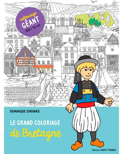 Le grand coloriage de Bretagne