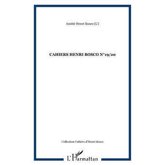 Cahiers henri bosco n°19/20