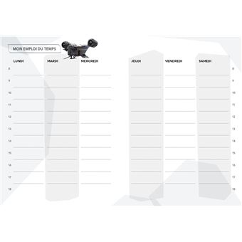 Agenda scolaire mandalorian 2023-2024