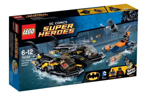 Lego® Super Heroes 76034 La Poursuite En Batboat Dans Le Port