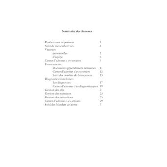 Agenda 2020 du Mandataire en Immobilier