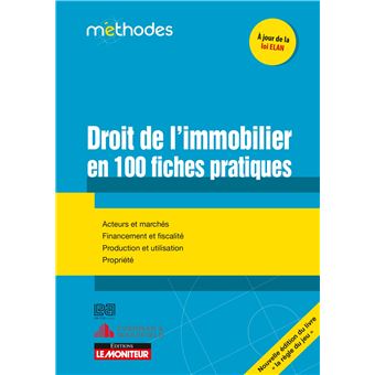 Droit de l'immobilier en 100 fiches pratiques