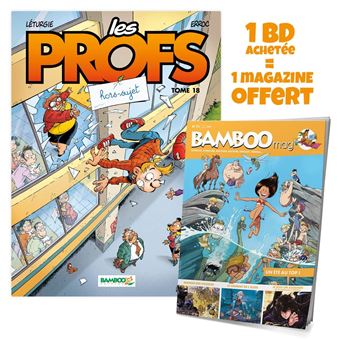 Les Profs - tome 18 + Bamboo mag offert