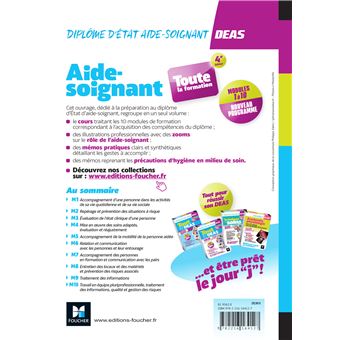 Tout-en-un DEAS -IFAS Diplôme d'état Aide-Soignant-Programme complet-4e ed.-Nouveau référentiel 2021