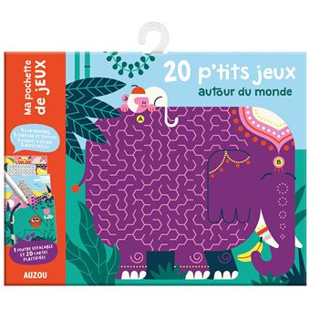 Ma pochette de jeux - 20 p'tits jeux autour du monde