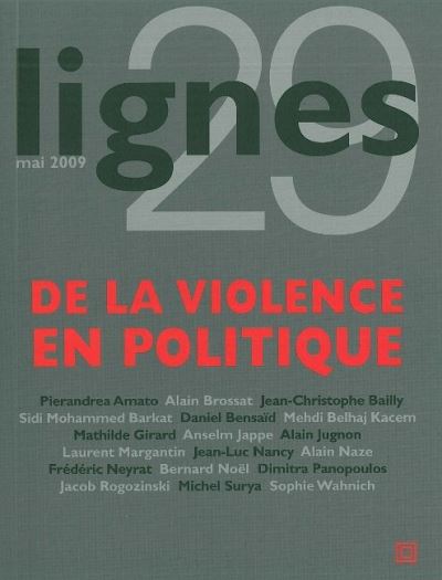 De la violence des soulevements