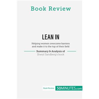Book Review: Lean in by Sheryl Sandberg