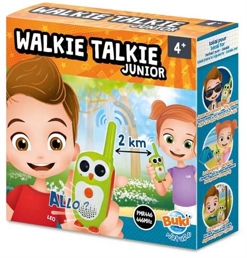 Talkie Walkie Junior Vert Buki France