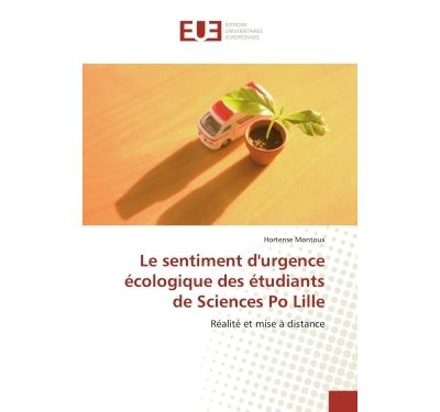 Le sentiment d'urgence ecologique des etudiants de sciences
