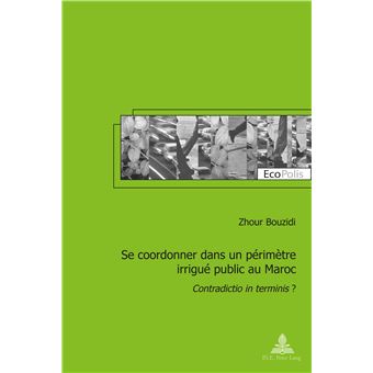 Se coordonner dans un périmètre irrigué public au Maroc